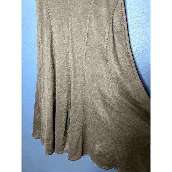 Marc D'alcy Maxi Skirt Women's S/M Modest Contouring Long Neutral Office Comfort - Picture 4 of 10